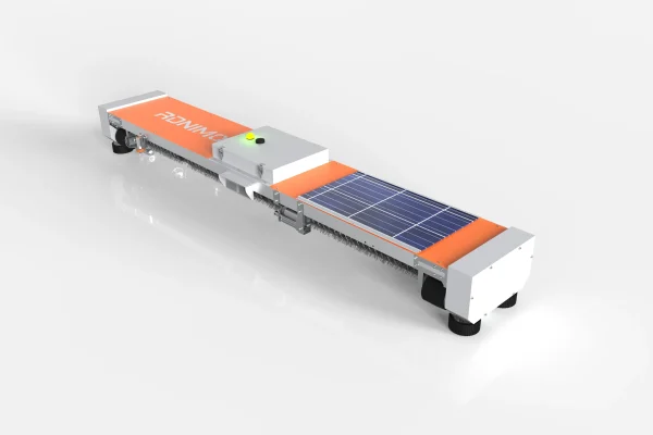 RDN73 Cleaning robot for tracking bracket panels